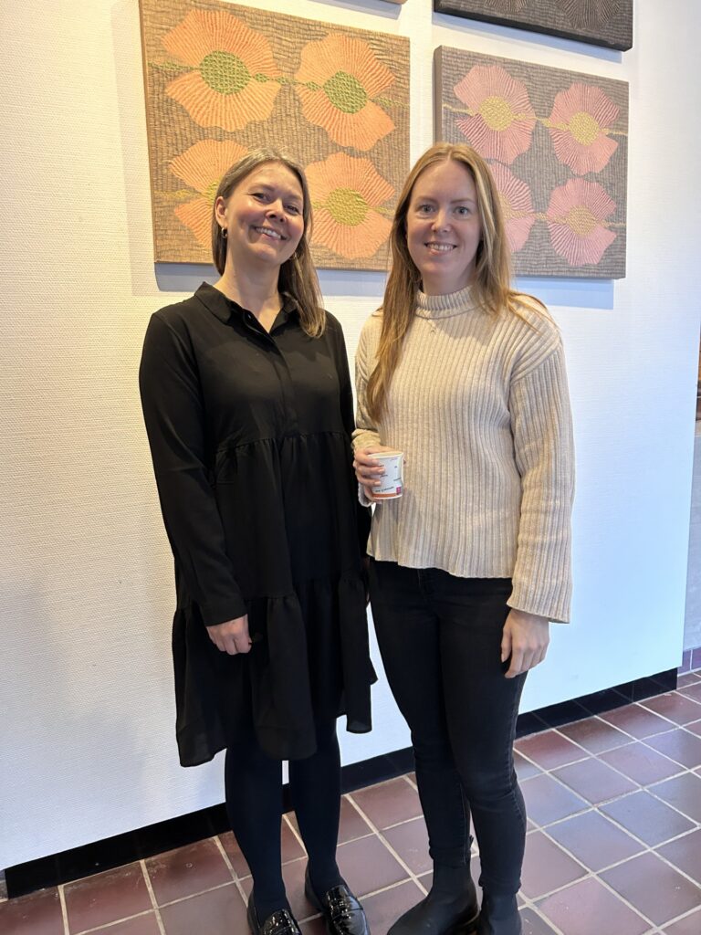 Hannah Belsvik Hansen, HVL og Anja Haugland Svingen, Haugesenteret